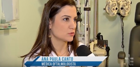 Dra. Ana Paula Canto explica o que é o glaucoma na TV Evangelizar